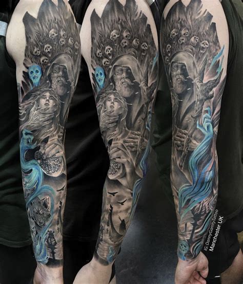 32+ Astonishing Greek god themed tattoo sleeve ideas