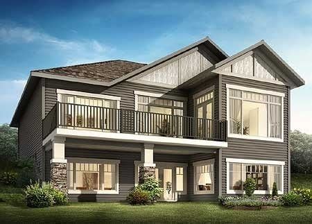 Canadian House Plans With Walkout Basements Contemporary Ranch House ...