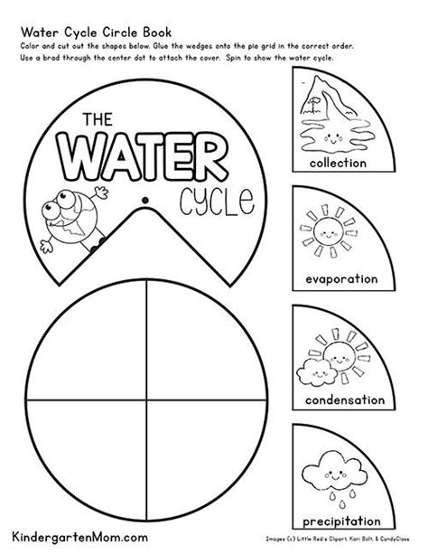 Free Water Cycle Printables for Kids