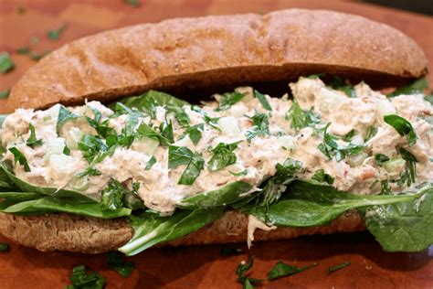 Crab salad sandwich - Family Food on the Table