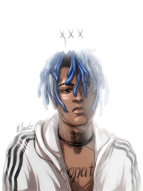 ArtStation - XXXTentacion fanart