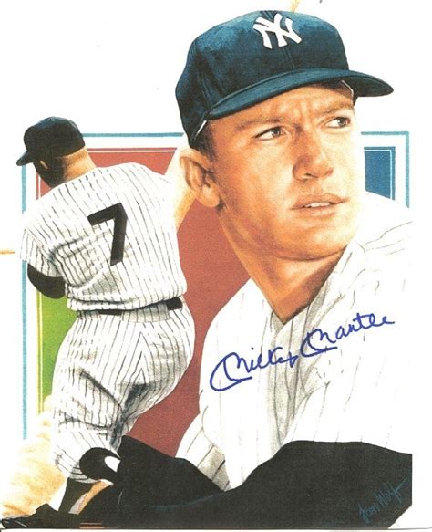 MICKEY MANTLE Autographed signed 8x10 Photo Picture REPRINT