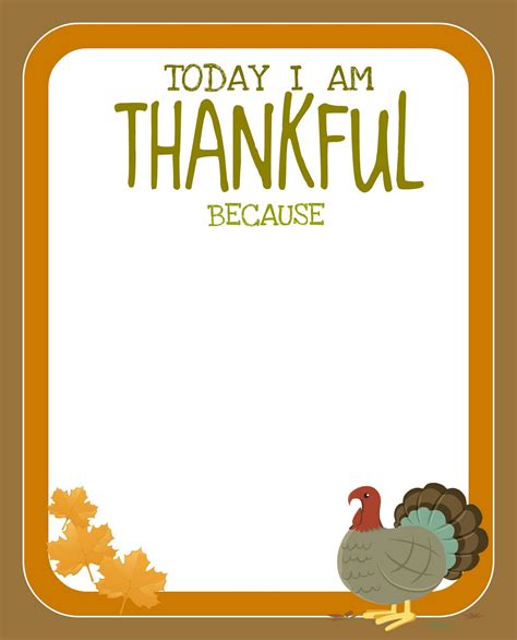 {PRINTABLE} free thanksgiving printable!