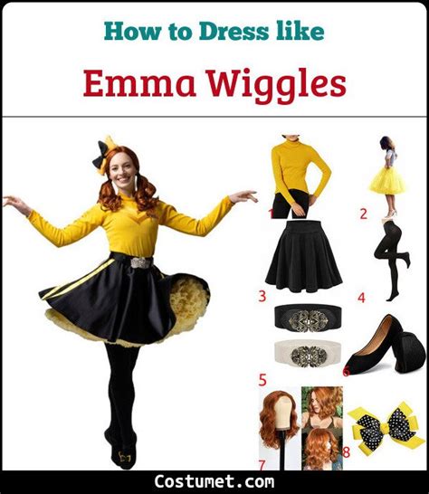 Emma Wiggle Costume for Cosplay & Halloween 2022