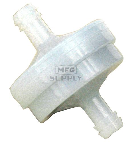 Fuel Filter Round In-Line | Small Engine Parts | MFG Supply