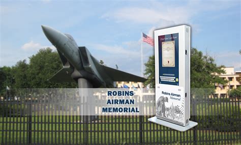 Robins AFB Now Honoring Fallen Airmen with Unique Memorial Kiosk - DynaTouch News