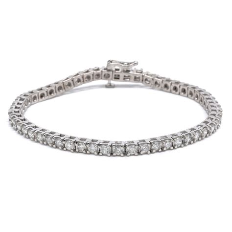 14K White Gold Classic Diamond Tennis Bracelet (7.00 ct. tw.) – Little Switzerland