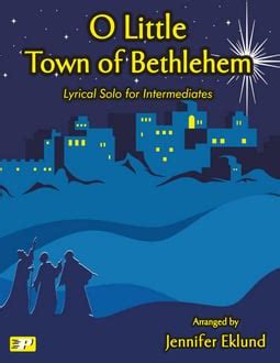 O Little Town of Bethlehem | Piano Pronto Publishing