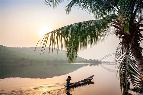 The Largest Lakes In Ghana - WorldAtlas