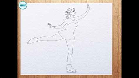 How To Draw A Ice Skater - Methodchief7