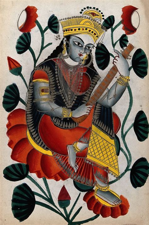 Kalighat Paintings. | Indian folk art, Indian art paintings, Indian paintings