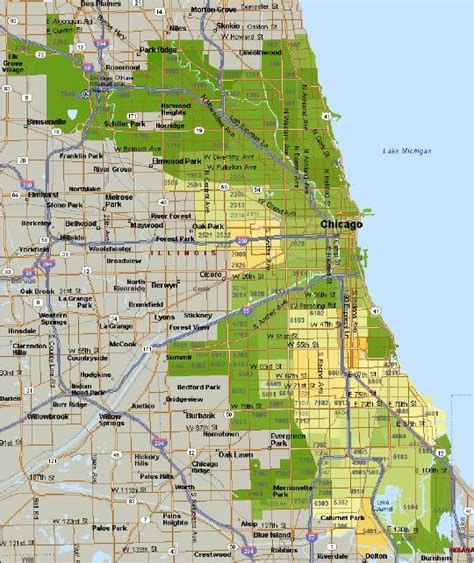 Chicago Street Gang Map | Us World Maps