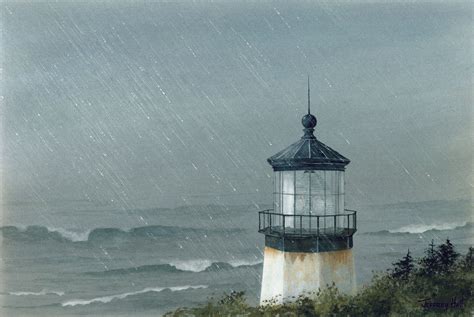 Light Rain - The Jeffrey Hull Gallery - Original Paintings, Watercolors ...