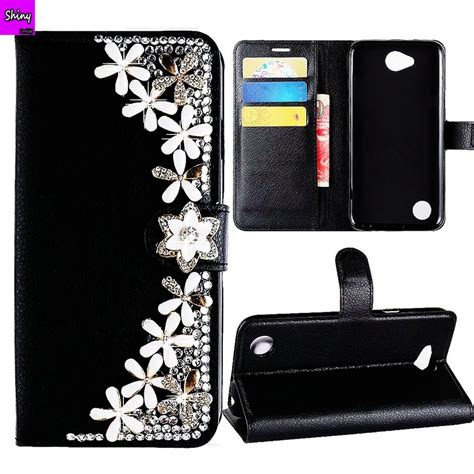 Coque Note 9 Case Leather Wallet Angle Crystal Cell Phone Cases For ...