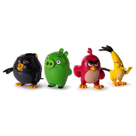 Spin Master - Angry Birds Angry Birds Collectible Figures 4 Pack