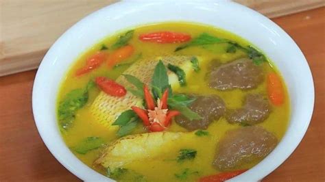 Resep Papeda dan Ikan Kuah Kuning dan Cara Membuatnya, Makanan Khas ...