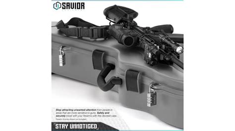 Savior Equipment Ultimate Guitar Single Rifle Case 45in H x 17in L x 5in Black / Dark FDE / Gray ...