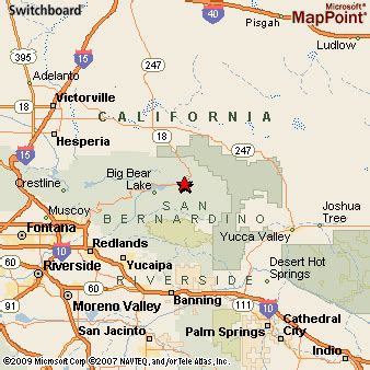 Sugarloaf, California Area Map & More