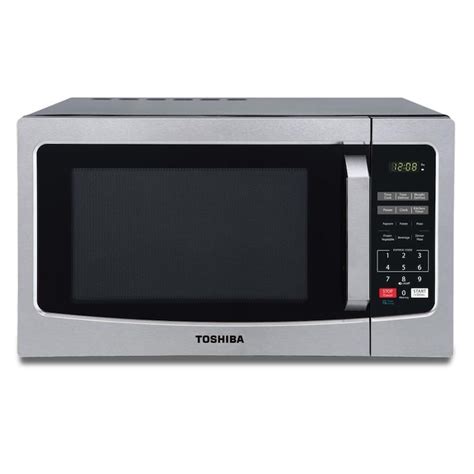 Toshiba Toshiba 1.1-cu ft 1000-Watt Countertop Microwave (Stainless ...