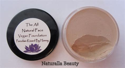 The All Natural Face Vegan Cream Foundation - Naturalla Beauty