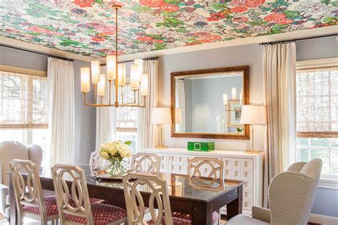 Currently Trending: Wallpapered Ceilings | The Kuotes Blog