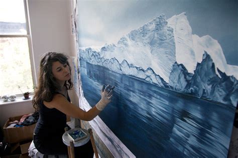 Realistic Iceberg Paintings - XciteFun.net