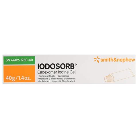 Smith & Nephew Iodosorb Gel 1.4 oz - Wound Dressings