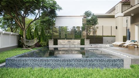 Villa Garden on Behance