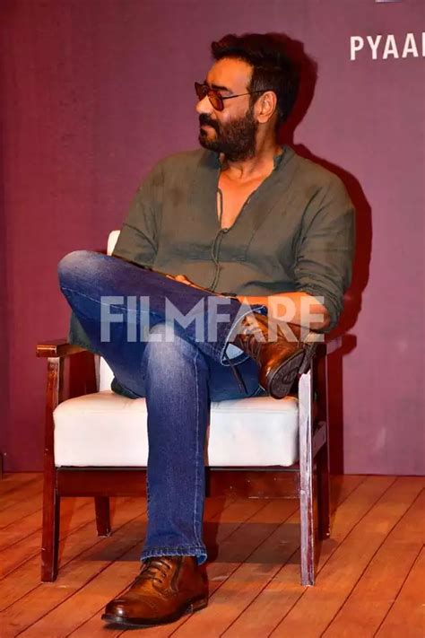 Ajay Devgn joins Kajol and the team for the trailer launch of The Trial | Filmfare.com