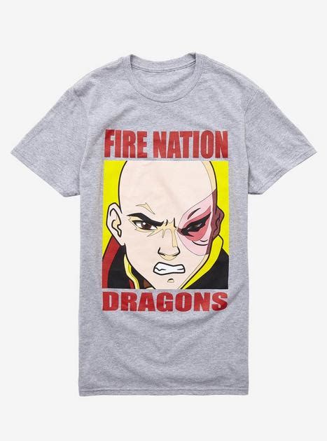 Avatar: The Last Airbender Fire Nation Dragons T-Shirt | Hot Topic