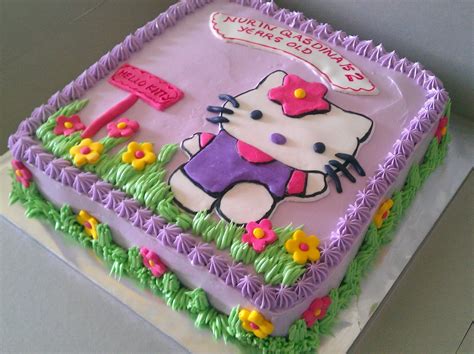 Hello Kitty Birthday Cake