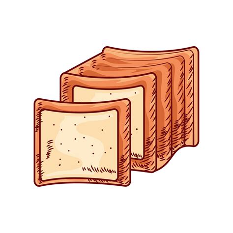 slices bread food 10316617 Vector Art at Vecteezy