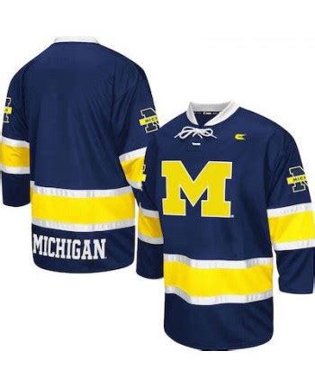 Michigan Wolverines Hockey Jerseys, Michigan Wolverines Hockey Uniforms