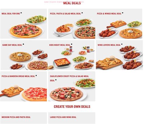 Menu at Boston Pizza pizzeria, Thunder Bay, 505 Memorial Ave