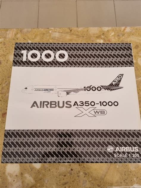 AIRBUS A350-1000 Carbon Fibre Livery, Hobbies & Toys, Toys & Games on ...