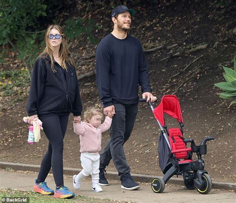 Chris Pratt and Katherine Schwarzenegger enjoy family stroll with young ...