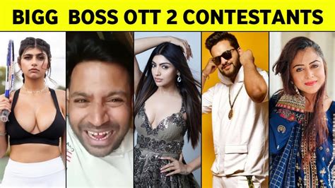 Bigg Boss OTT 2 Confirm Contestants List 2023 | Puneet Superstar, Fukra ...