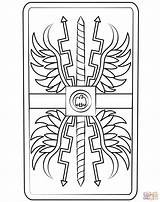 Roman Shield Coloring Page  Free Printable Coloring Pages sketch template