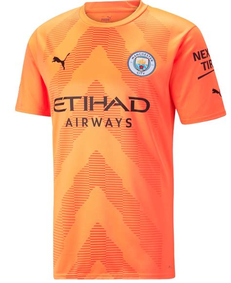 New Man City Goalkeeper Kit 2022-23 | Puma Orange & Blue GK Shirts | Football Kit News