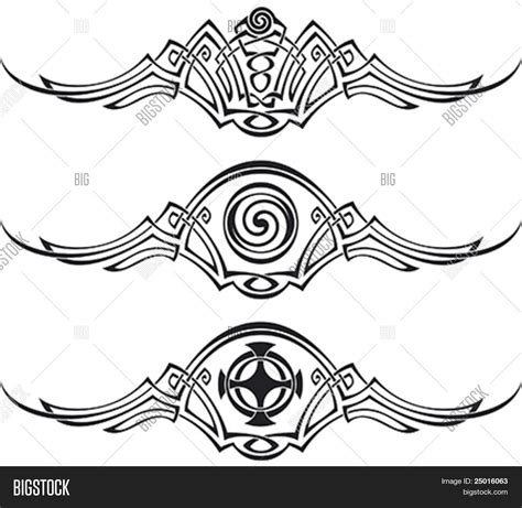 Three Vector Patterns Vector & Photo (Free Trial) | Bigstock