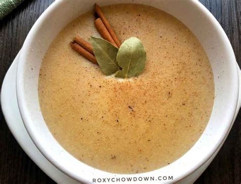 Grandma's Jamaican Cornmeal Porridge Recipe! - Roxy Chow Down