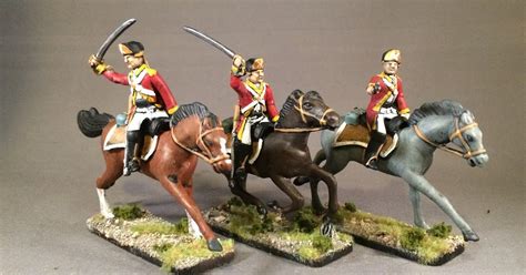 Bob's Miniature Wargaming Blog: 54mm AWI Cavalry