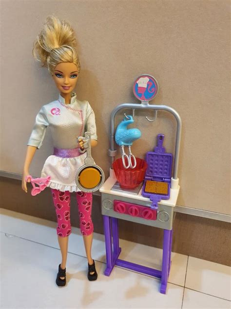 Barbie cooking set, Hobbies & Toys, Toys & Games on Carousell