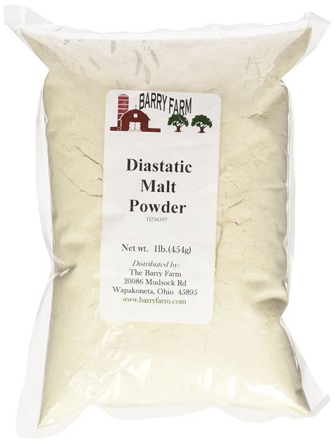 Diastatic Barley Malt Powder 1 lb Cooking Baking Flours Meals Bread Bagels Save | eBay