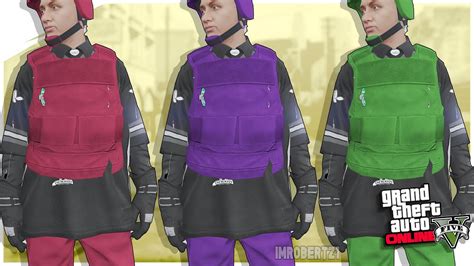 GTA 5 Online EASY Colored Body Armor Glitch How To Get Adversary Mode ...