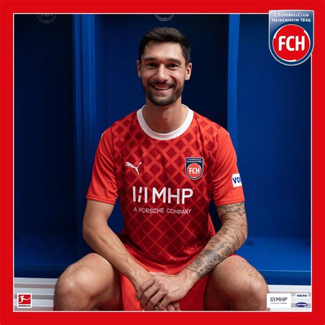 1. FC Heidenheim 2023-24 Home Kit