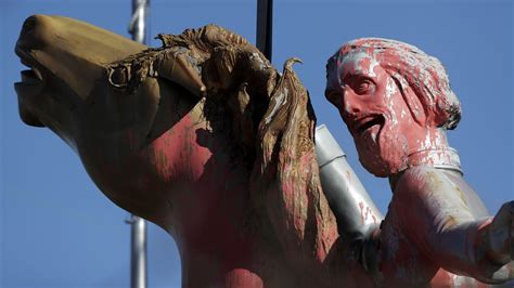 Controversial Nathan Bedford Forrest statue removed in Nashville - Axios Nashville