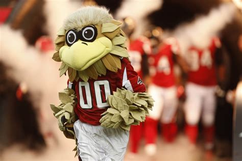 The Atlanta Falcons mascot deleted a suicide joke he made on Twitter ...