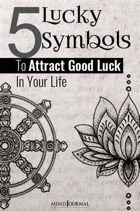 5 Lucky Symbols To Attract Good Luck In Your Life | Luck tattoo, Lucky ...