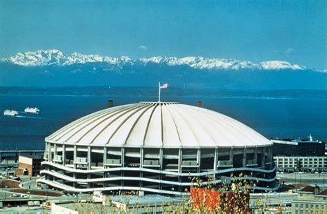 Seattle Kingdome home of the Seahawks, Supersonics, Sounders and ...